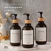 MaisoNovo Refillable Shampoo and Conditioner Bottles | 16.9 fl oz
