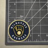 Milwaukee Brewers Patch Embroidered Iron 2.75x2.75 Inch