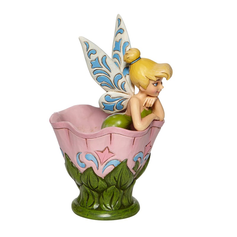 Enesco Traditions Tinker Bell Sitting in a Flower Figurine 6008076