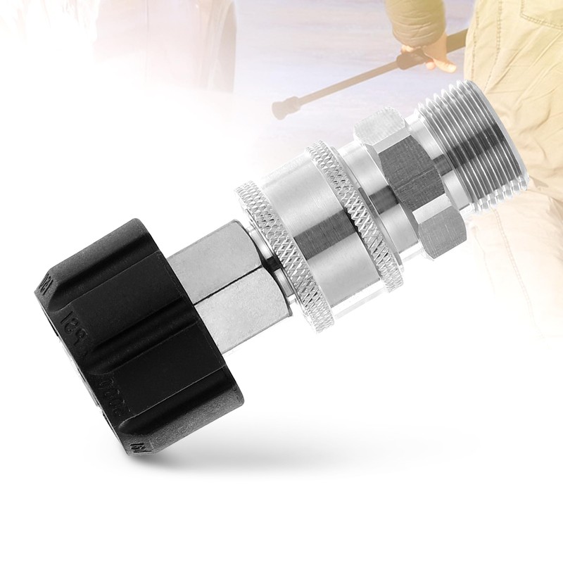 Tool Daily Pressure Washer Adapter Set, Quick Connect Kit, M22