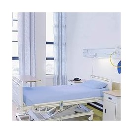 Premium Fitted Disposable Hospital Bed Sheet | 36" x 80" x 6" | Fitted | for Spa, Tattoo Parlor, Salon, Medical Office, Hospital, Clinic | Pack of 50