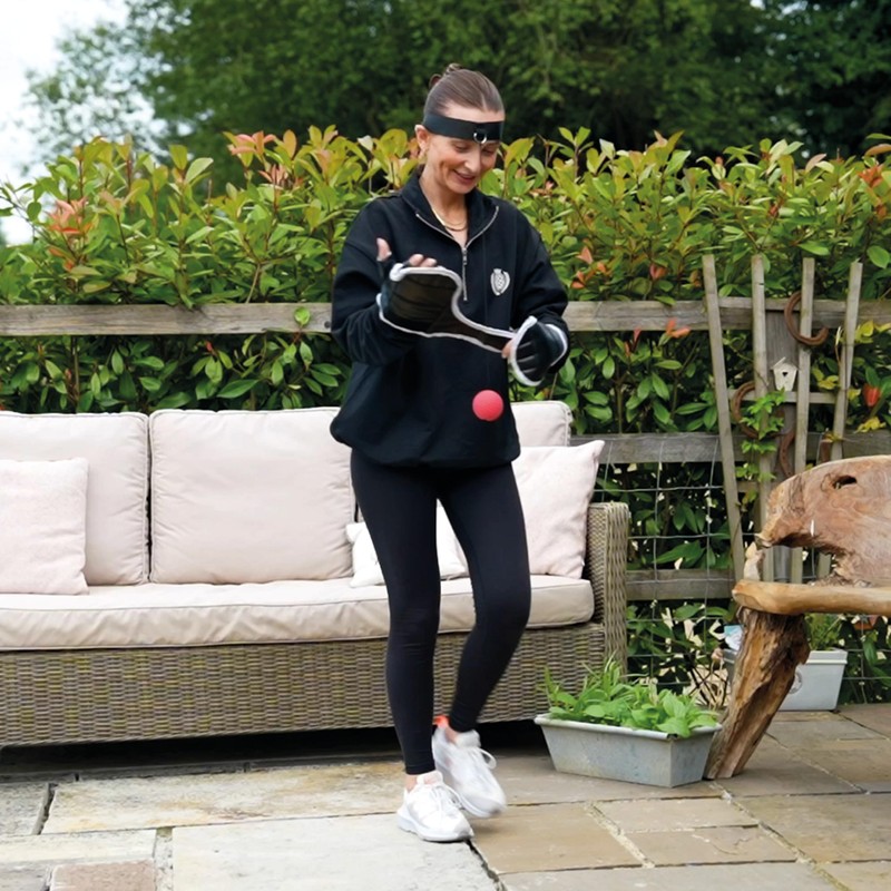 #winning Triple Reflex Boxing Ball Adjustable Headband Elasticated Training Set