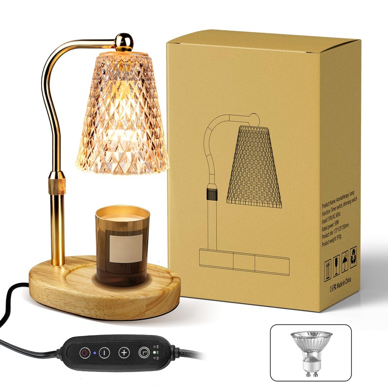 Candle Warmer Lamp with Timer, Candle Warmer Lamp - Electric