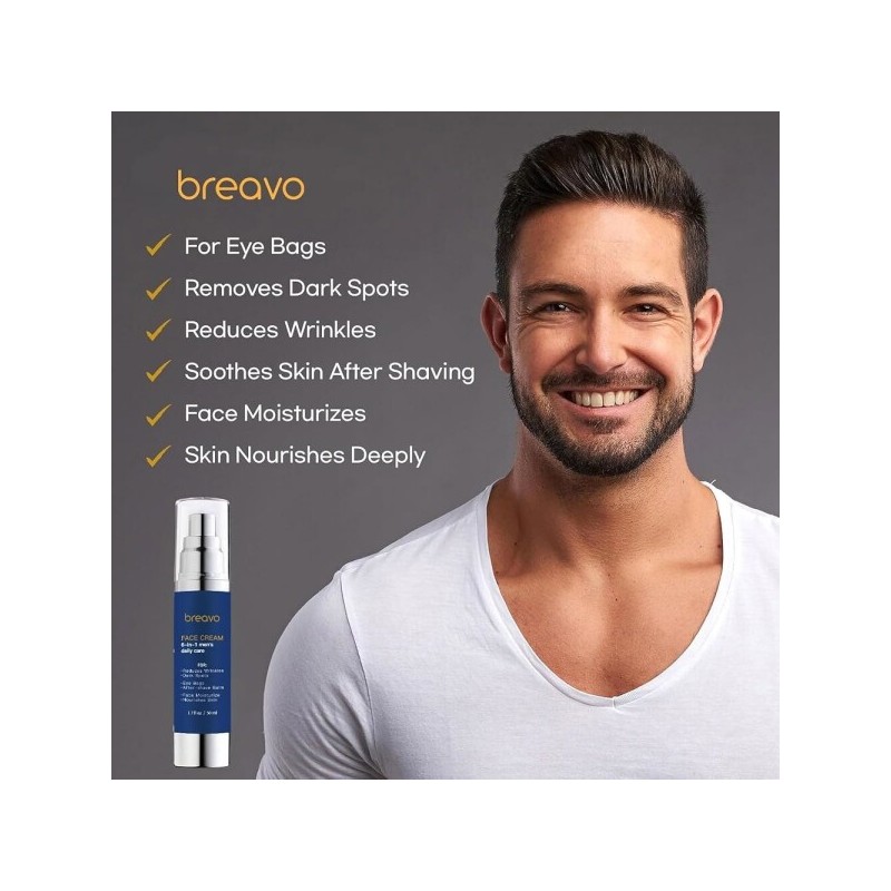 Men's/6/IN/1/Face/Moisturizer/Cream/Aniti/-/Back/Treatment/And/Wrinkle