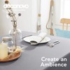 Deconovo Oxford Decorative Table Cloth Rectangle Water Resistant Tablecloth for