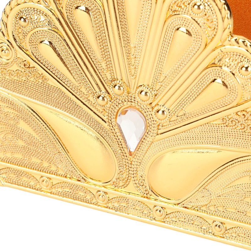 Napkin Holder Classical Metal Peacock Embossed European Style Table Tissue
