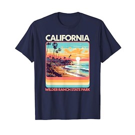 Wilder Ranch State Park 80s California Beach T-Shirt