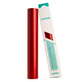 Mimo - Vinyl Adhesive Luminous - Matte - Red Carmine - 12 in x 4 ft - 1 Unit