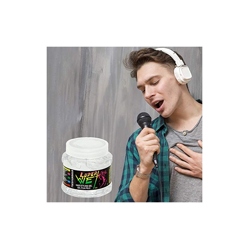 Super Wet Plus Hair Styling Gel - Transparent