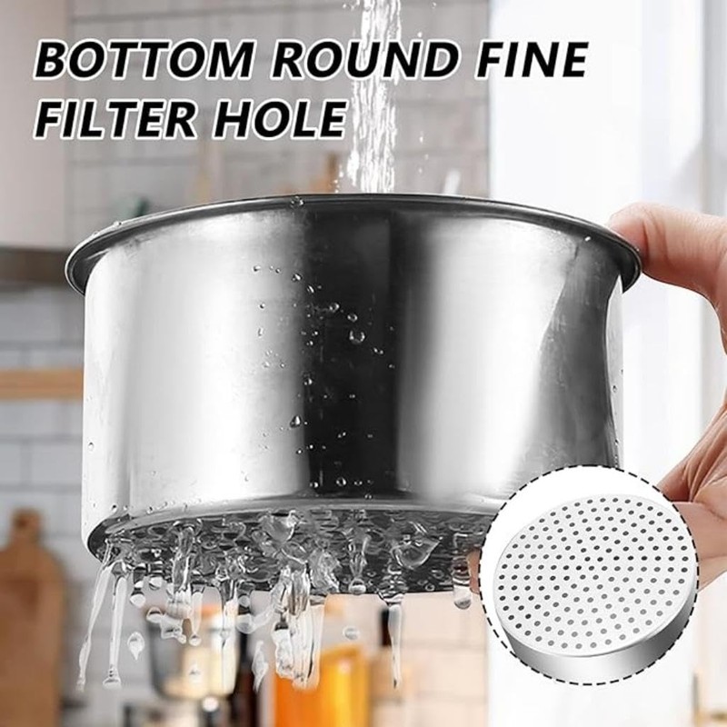 Stainless Steel Swan Sink Strainer Basket, 2024 New Multi Functional