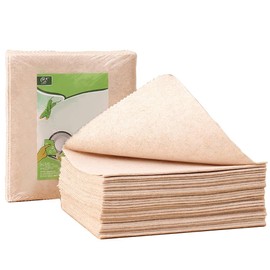 Xirhhur Luffa Sponge Natural and Biodegradable Loofah Natural Kitchen Sponges – 10 Pcs (7.9x11.8in, 10pcs)