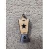 Wooden  LANTERN KEY CHAIN