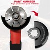 Angle Grinder Wheel Guard 43-54-0155 Fits for Milwaukee 6130-33 Small