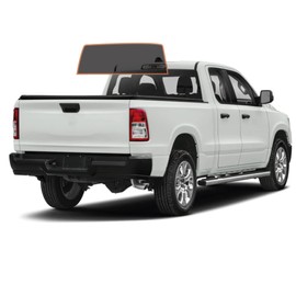 DIY-MotoShield Pro Premium Professional 1.5Mil Precut Carbon Window Tint Film for 2009-2018 Dodge Ram 1500 Quad Cab Cab — (Rear Windshield 25%)