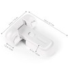 CLYMENE Refrigerator Fridge Freezer Door Lock for Kids, Child Proof