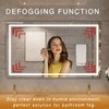 24"x32" LED Bathroom Mirror with Front Lights, Dimmable Vanity Mirror