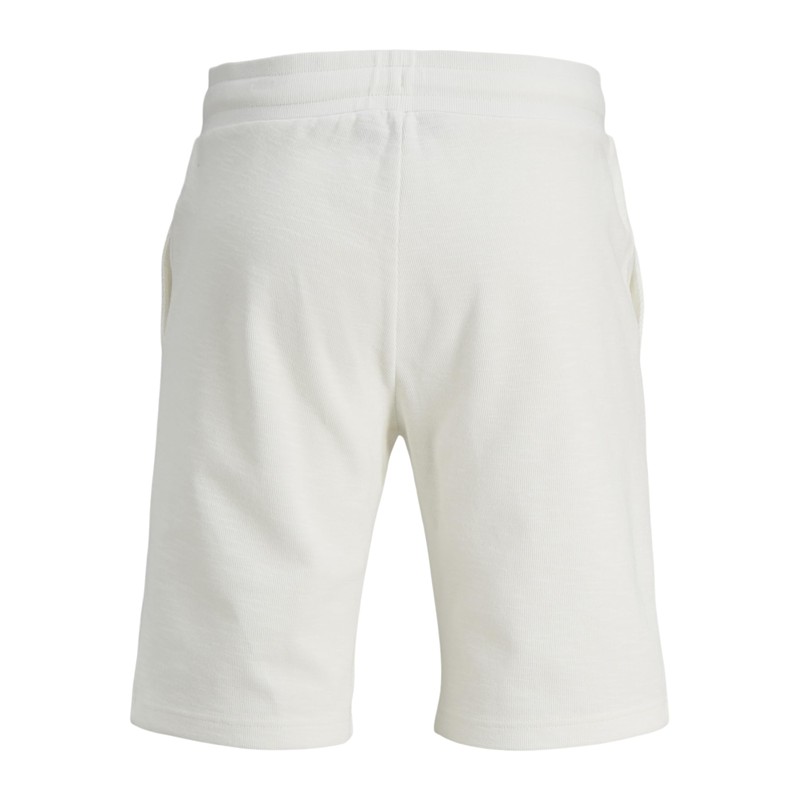 JACK & JONES Men's Jpstbersi Nafa Sweat Shorts, Cloud dancer,