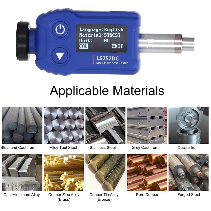 Digital Hardness Tester HL HV HB HS HRA HRB HRC