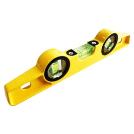 Dunnet Tools Magnetic Spirit Level Tool Heavy Duty 10 Inch with Carry Case 250mm Shockproof Spirit Level Professional Leveling Tool and Holster