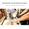 Delclynee Hat Heat Press Machine (Purple)