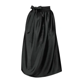 Apron for Dirndl Costume Dress Dirndl Dress Dirndl Apron Taffeta Apron Costume Fashion Plain Taffeta Green Pink Red Pink Blue Black Shiny Apron, black