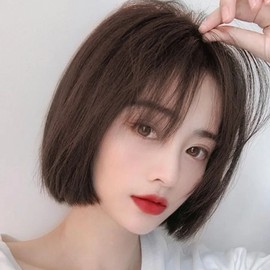 Brown partial wig hairpiece volume wig (WFHY308) / 브라운 부분가발 헤어피스 볼륨 가발 (WFHY308)