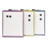 Quartet Plastic Frame Magnetic Whiteboard, 1 Board, Frame Colour May
