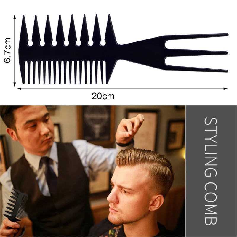 JDXun 1 Piece Wide Comb, Double Sided Wide Coarse Tooth