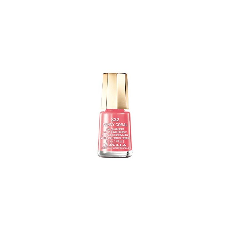 Mavala Mini Nail Polish Colour 332 Funny Coral 5 ml