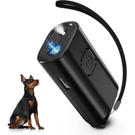 Anti Barking Device for Dogs, Handheld Bark Control Device, Mini Sound Bark Stopper, Powerful Dog Barking Deterrent Devices with LED, Stop Dog Barking Device Indoor Outdoor for Dogs