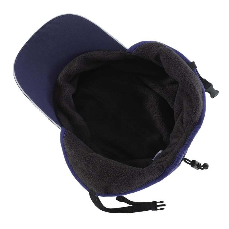 Decentron Mens Winter Hat with Brim Water-Resistant Fleece Earflaps Hat