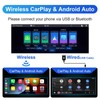 Wireless Carplay Single Din Touchscreen Radio Wireless Android Auto, Car