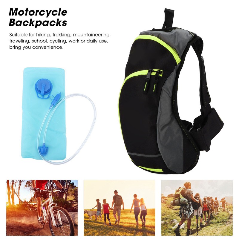 Motorcycle Backpacks Knapsack Motorbike Shoulder Bag Waterproof Oxford Cloth Outdoor