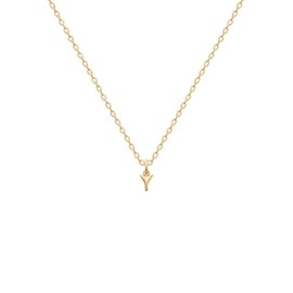 Mystigold A-Z Initial Charm Jewelry – 18K Gold Plated Alphabet Letter Pendant for Necklace or Bracelet (Z)