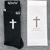 God First + Im Second Pair Socks - Faith-Inspired Socks