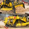 Mould King 15084 Construction Bulldozer Kit, 1508-Piece Engineering Vehicle Model