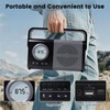 ottosing AM/FM Portable Radio & Bluetooth Speaker- Battery Operated &