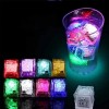 Jasu 12 Cubos Luminoso+12 Collares Hawaianos +12 Corbatas Neon