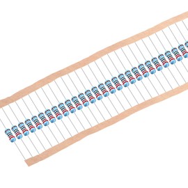 sourcing map Halcm Metal Foil Resistor 0.25 W 6 Watt 2.2 K Ohm Pack of 300
