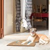 Mingnei Coastal Beach Coco Coir Welcome Half Circle Door Mat