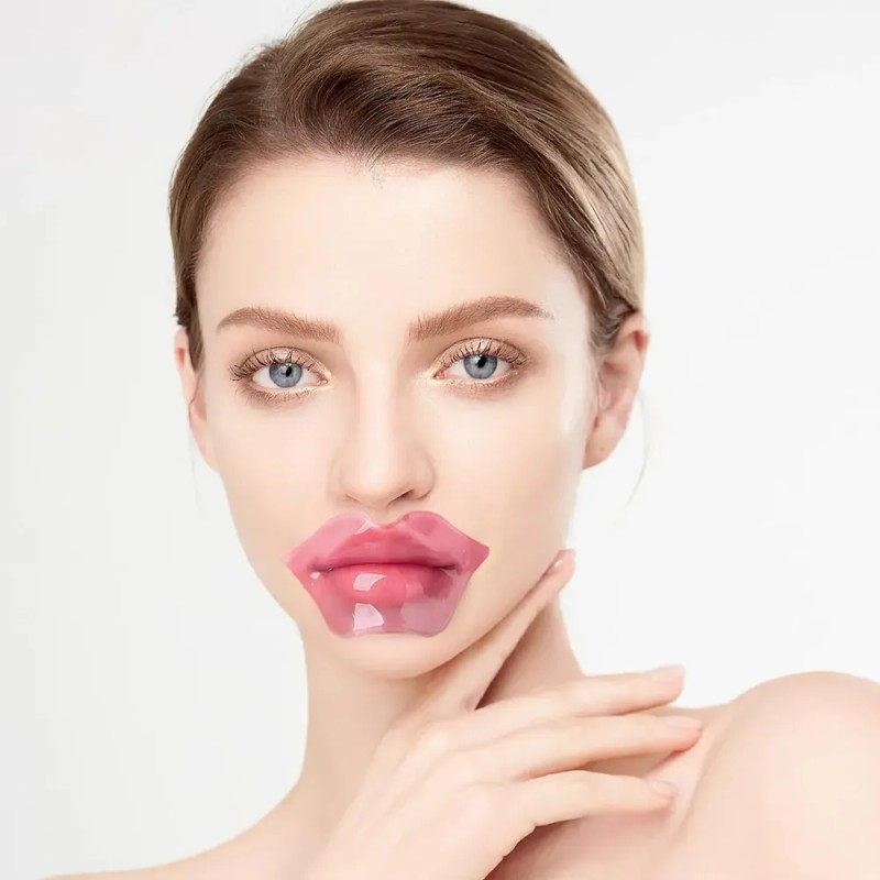 Moisturizing Lip Enhancer Patches 30 Pcs Gel Collagen
