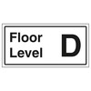 V Safety Floor Level D 300 x 150 mm -
