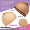 DREAM Deluxe Wig Cap Light Brown 2 pieces (Model: 097