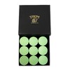 Ultimate Pool TAOM V10 round pool/snooker cue chalk light green.