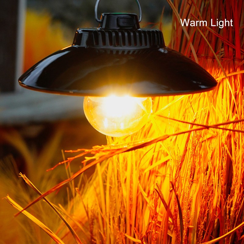 Hanging LED Camping Light Warm Light Lightweight Portable USB Charging