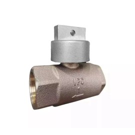 VALENCIA PIPE COMPANY 78-622-01 1" VPC BRONZE IRRIGATION BALL VALVE & AUTO DRAIN