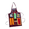 Colcolo Sensory Apron Fidget Apron Mental Stimulating Lightweight Fidget Blanket