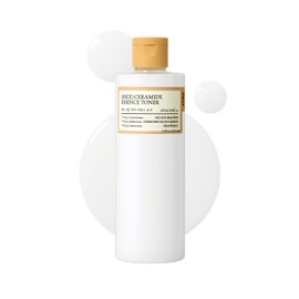 FULLY Tónico de esencia de ceramida de arroz – Tónico coreano lechoso para piel de vidrio, fórmula hidratante de agua de arroz y ceramida para barrera de humedad, brillo húmedo, sin fragancia, vegano