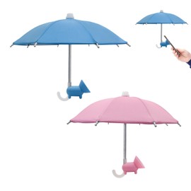 MultiValue Cute Phone Umbrella Sun Hood, 1 Pc Phone Umbrella Sun Shade with Suction Cup