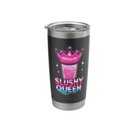 Slushy Queen Crowned in Frost Stainless Steel Insulated Tumbler